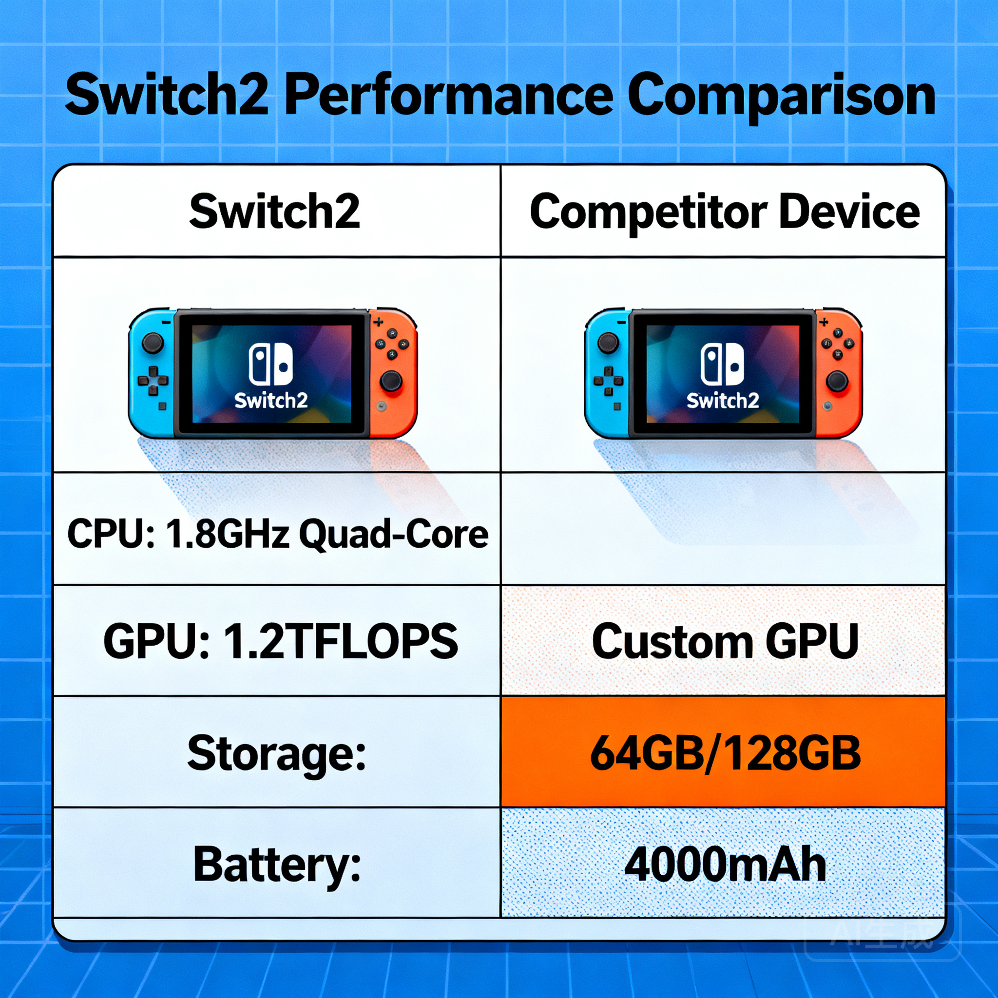 Switch2性能对比
