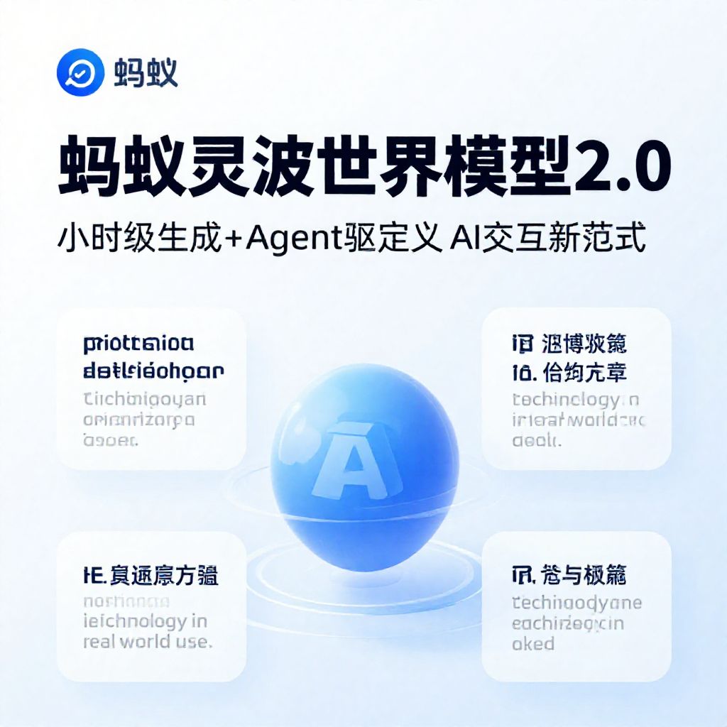 官宣！蚂蚁灵波世界模型2.0来了，小时级生成+Agent驱动定义AI交互新范式