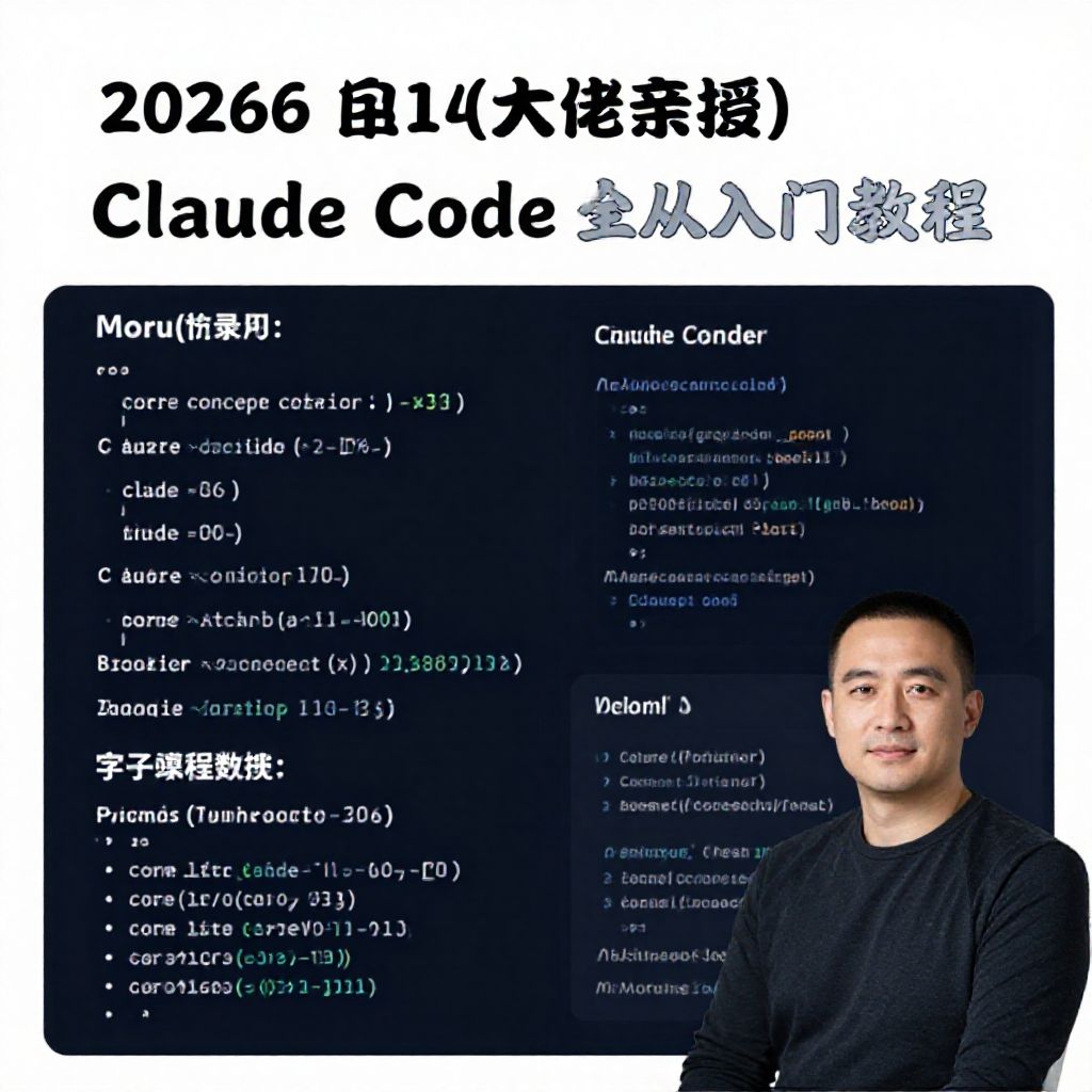 【2026 最新版】｜字节大佬亲授 Claude Code 全栈教程，从入门到精 - 1