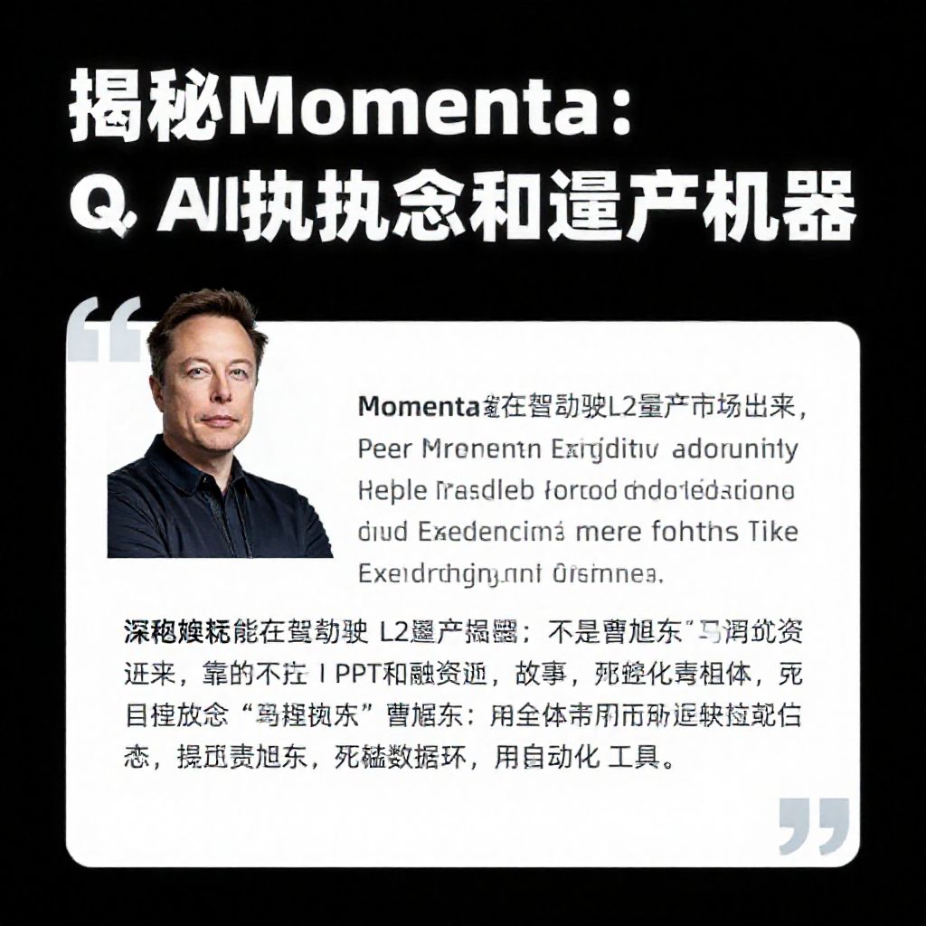 揭秘Momenta：马斯克式CEO、AI执念和量产机器丨深氪 - 1