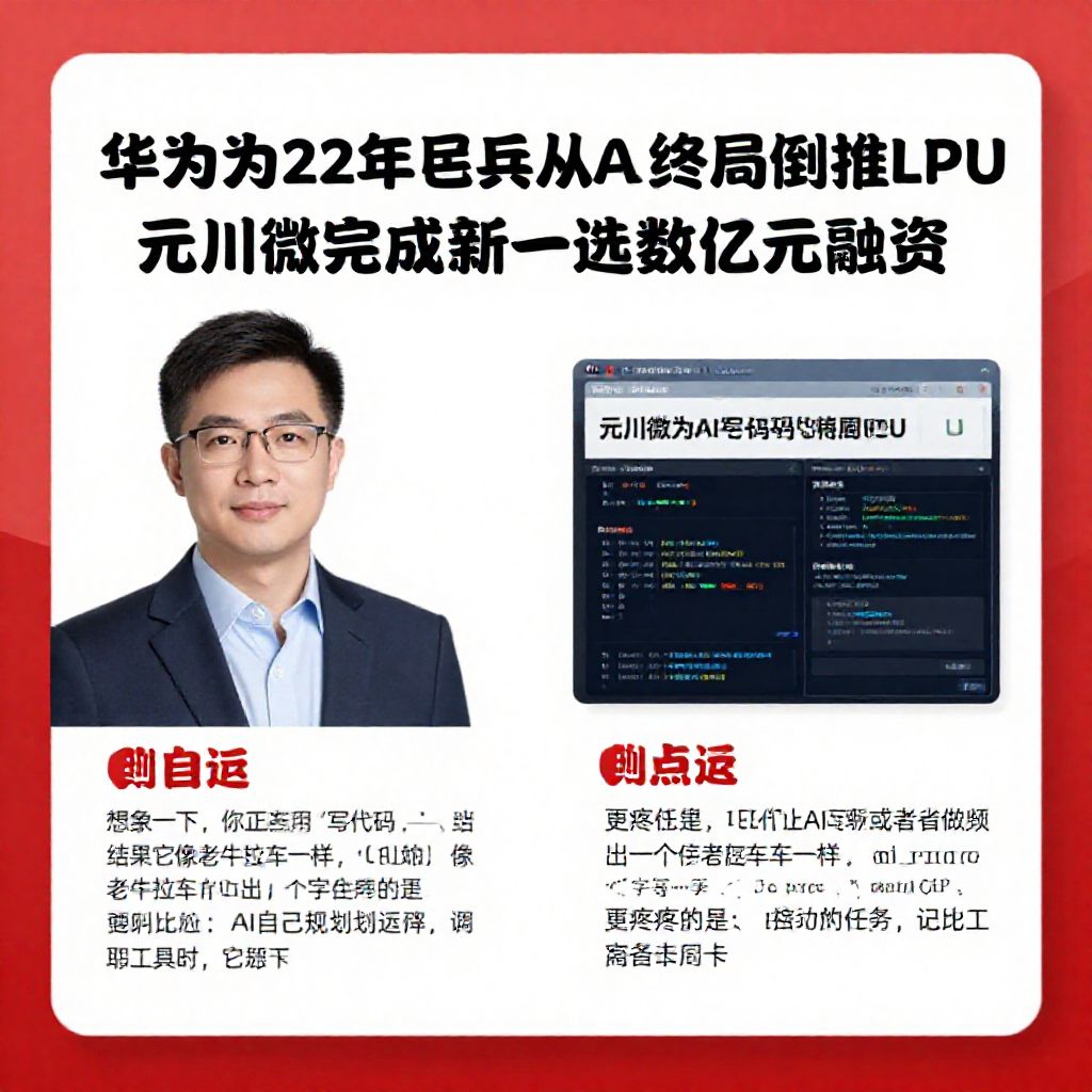 独家丨华为22年老兵从AI终局倒推LPU，元川微完成新一轮数亿元融资 - 1