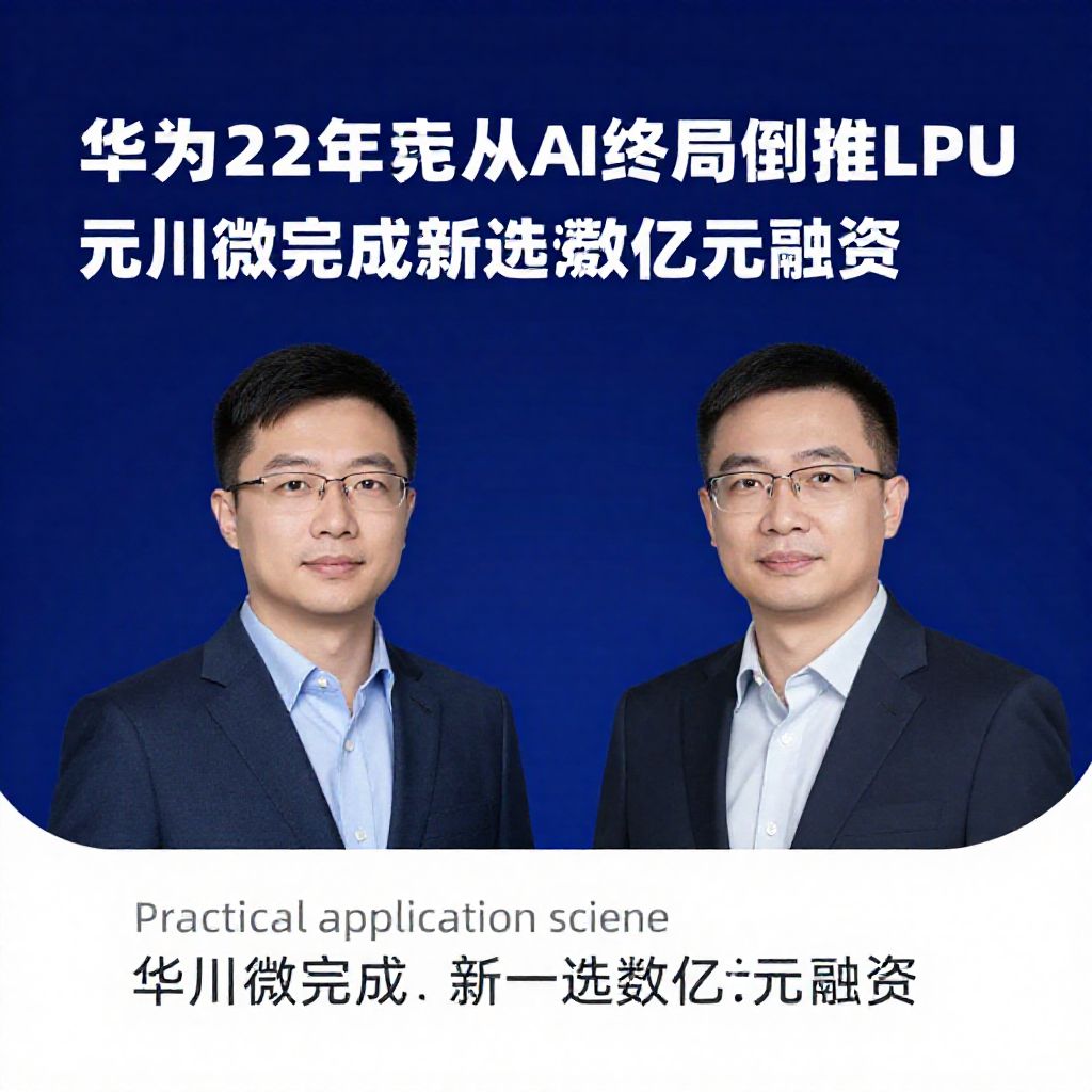 独家丨华为22年老兵从AI终局倒推LPU，元川微完成新一轮数亿元融资