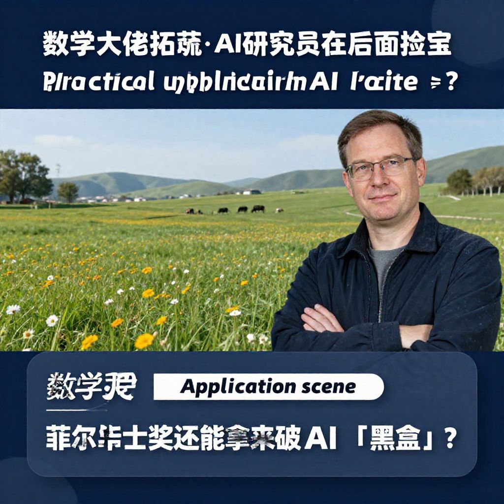 数学大佬在前面拓荒，AI研究员在后面捡宝，菲尔兹奖还能拿来破AI「黑盒」？