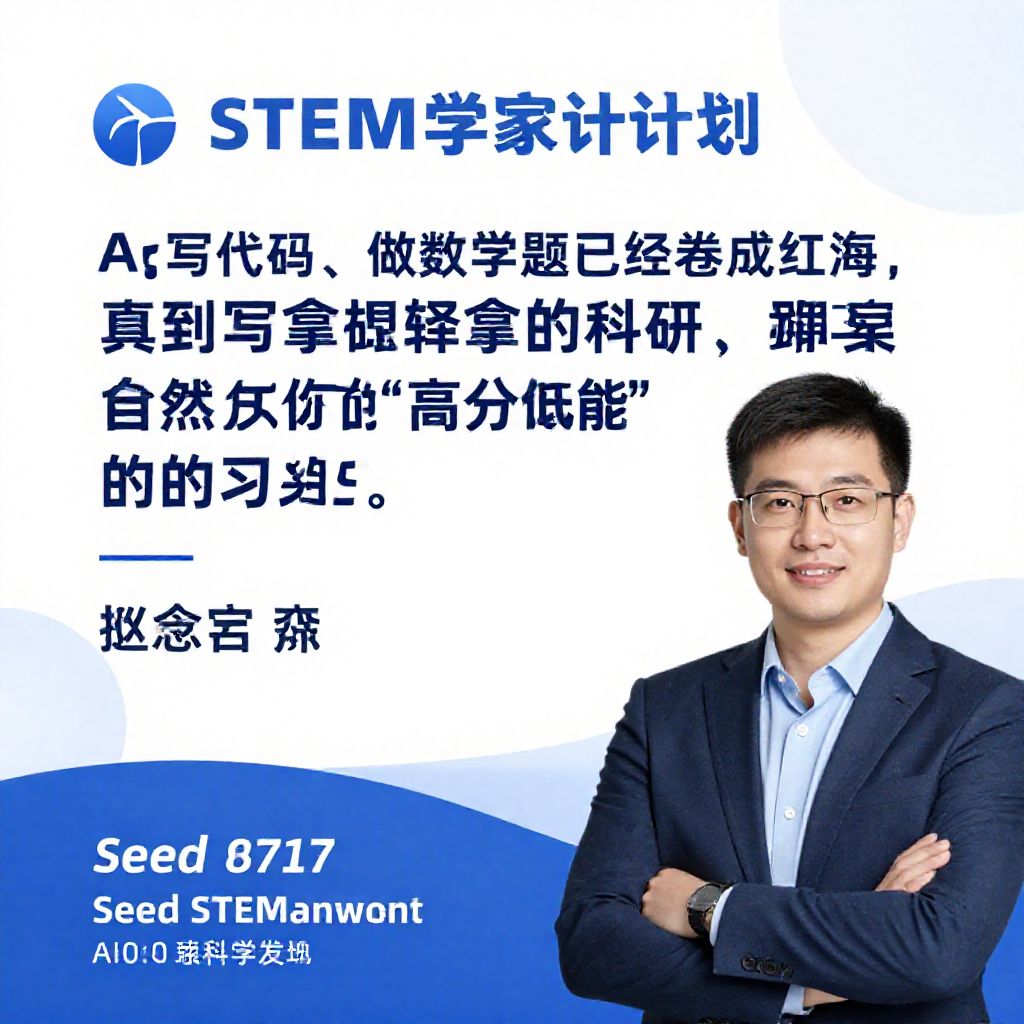Seed STEM科学家计划启动，邀请100位学者探索AI加速科学发现 - 1