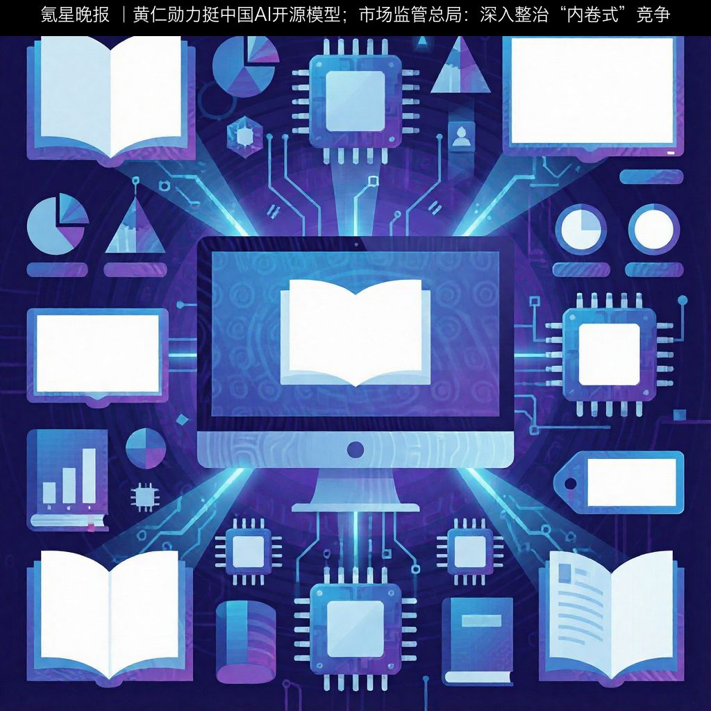氪星晚报 ｜黄仁勋力挺中国AI开源模型；市场监管总局：深入整治“内卷式”竞争 - 1