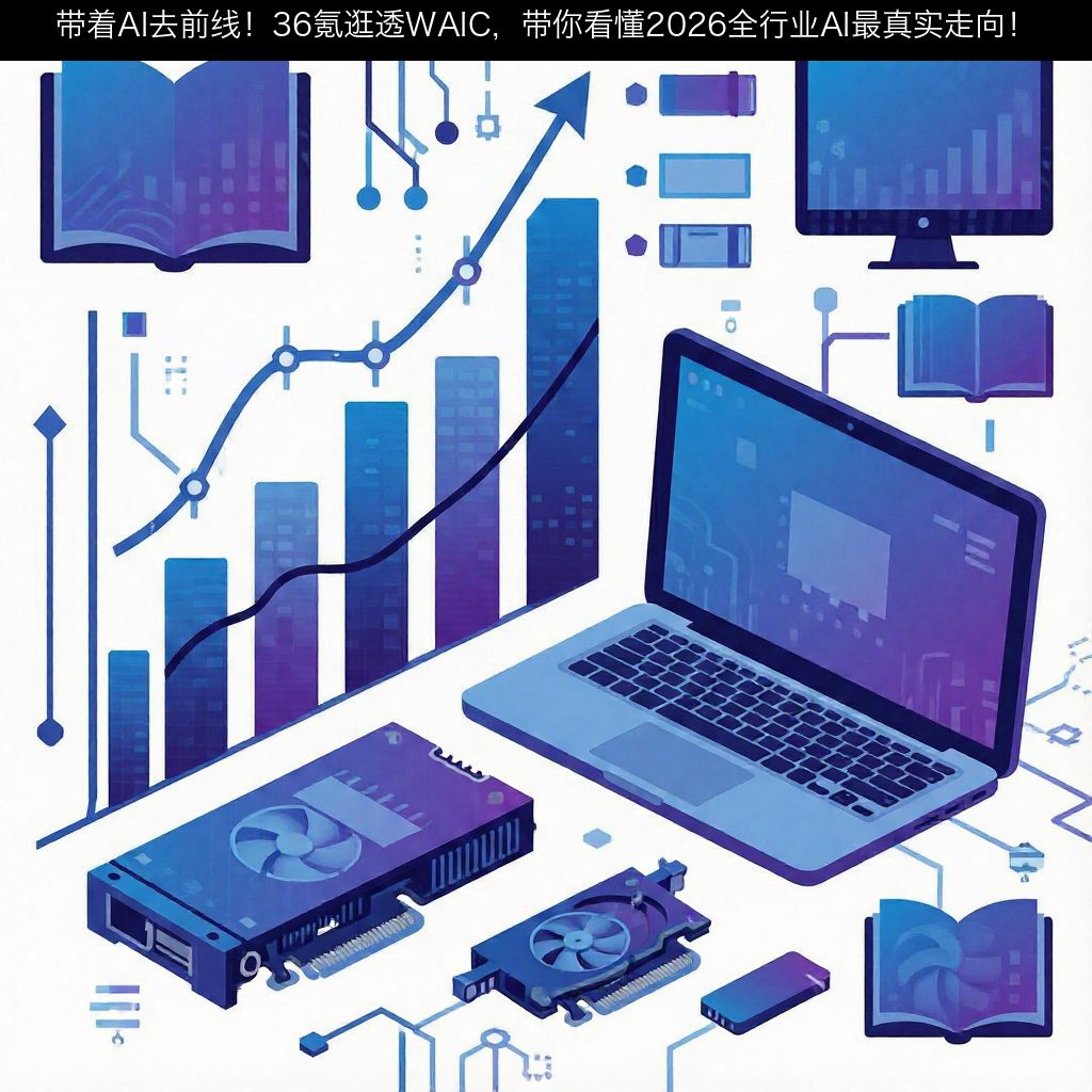 带着AI去前线！36氪逛透WAIC，带你看懂2026全行业AI最真实走向！ - 1